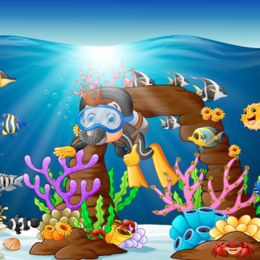 Water Dive 2D: Underwater Survival