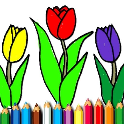 BTS Spring Time Coloring Book