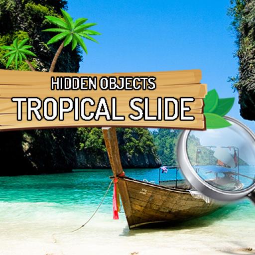 Hidden Objects Tropical Slide
