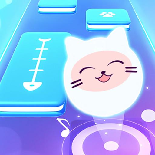Music Cat! Piano Tiles Game 3D