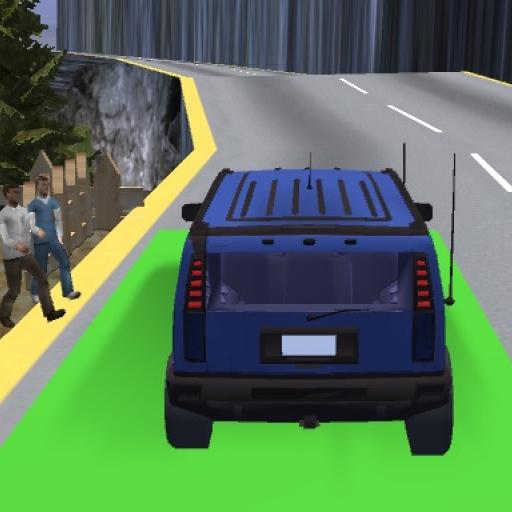 Uphill Jeep Driving