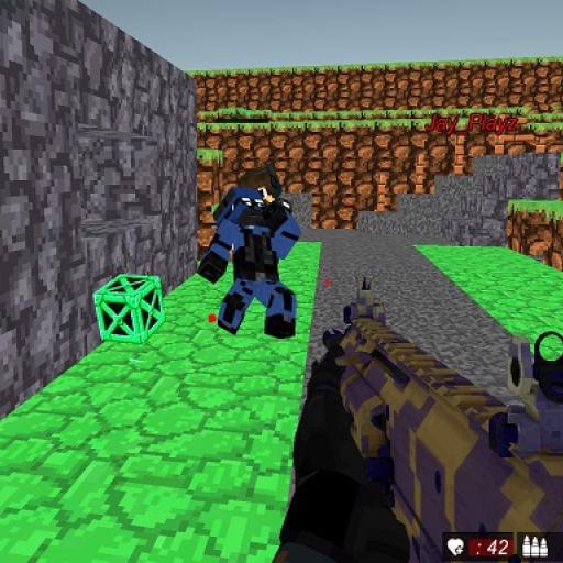 Blocky combat Wars Advanced SWAT