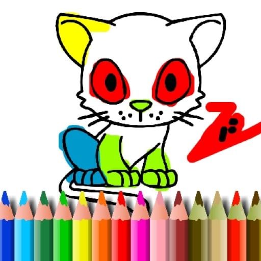 BTS Cat Coloring