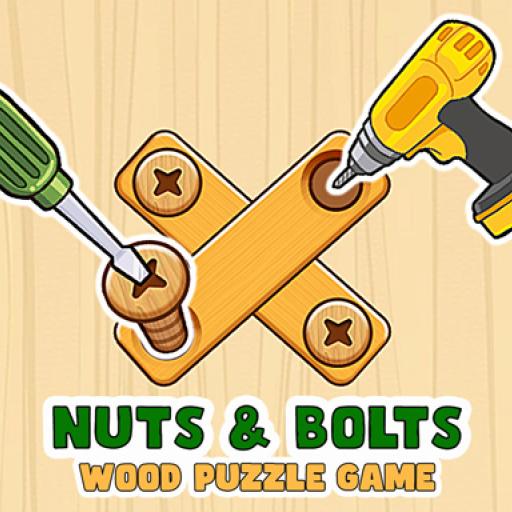 Nuts & Bolts Wood Puzzle Game