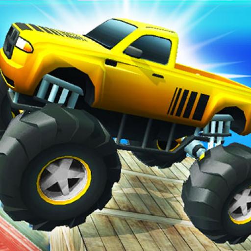 Monster Truck Port Stunt