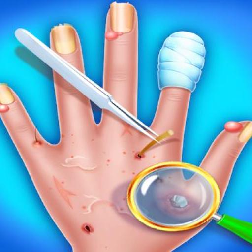 Fun Baby Care Kids Game - Hand Skin Doctor