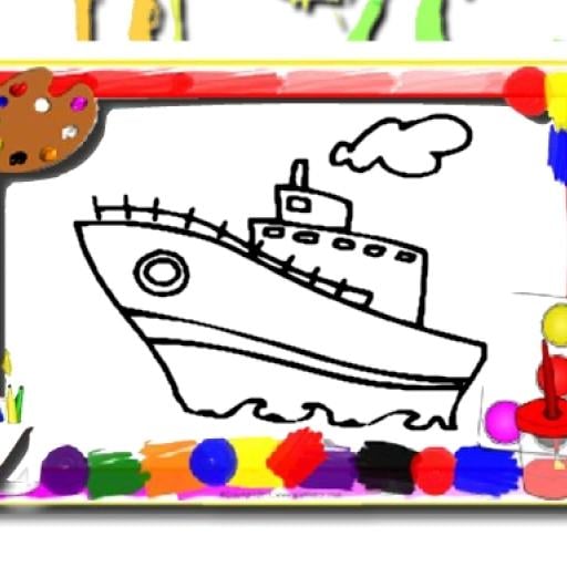 BTS Cartoon Coloring Time