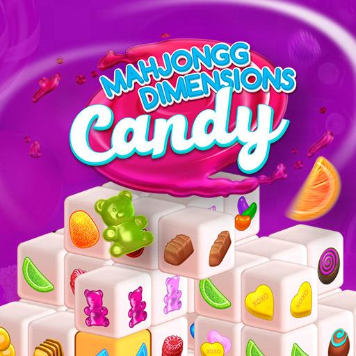Arkadium's Mahjongg Dimensions Candy 640 seconds