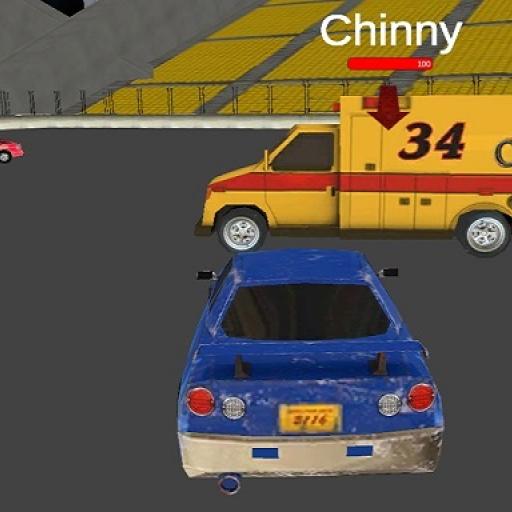 Chasing Car Demolition Crash