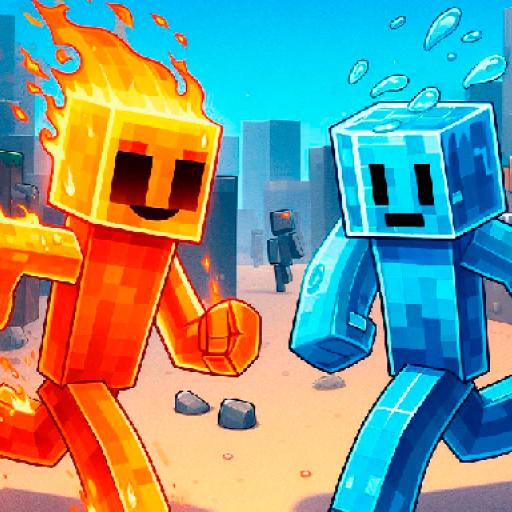Fire and Water Stickman