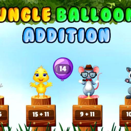 Jungle Balloons Addition