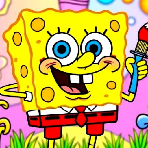 Easy Coloring Spongy Adventure