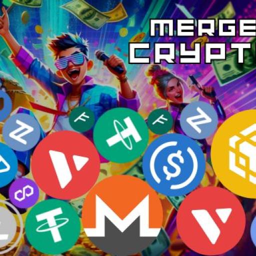 Merge Crypto 2048 Puzzle