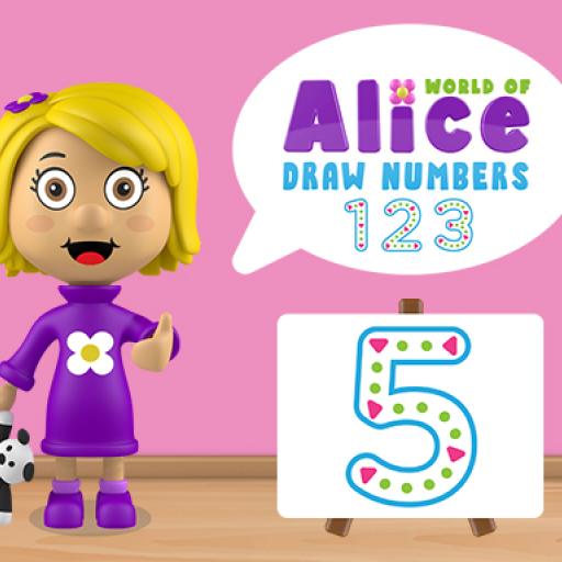 World of Alice Draw Numbers