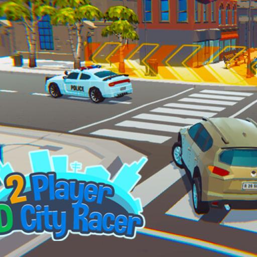 2 Player 3D City Racer