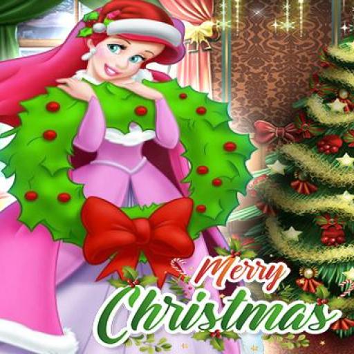 Ariel The Little Mermaid Christmas Dres Up