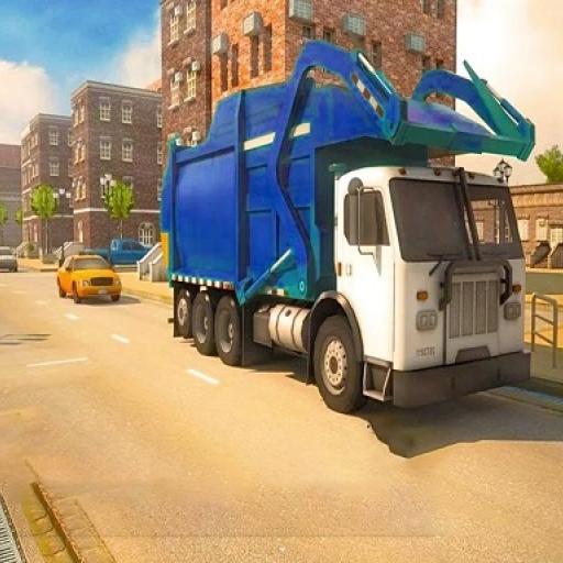 Road Garbage Dump Truck Driver