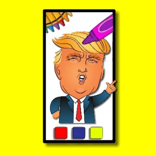 Trump Coloring Time