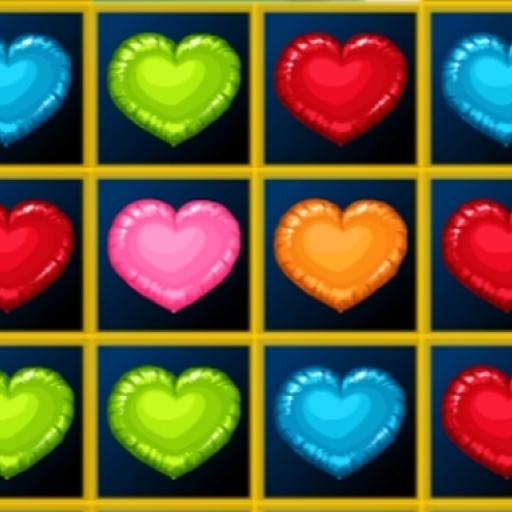 Hearts Blocks Collapse