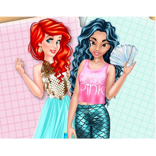 JASMINE AND ARIEL WARDROBE SWAP