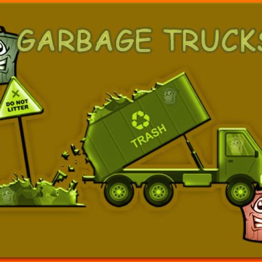 Garbage Trucks - Hidden Trash Can