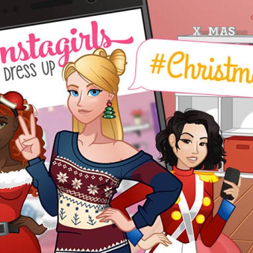 Instagirls Christmas Dress Up