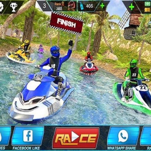 Top Boat Water Jet Sky Simulator Racing 3D