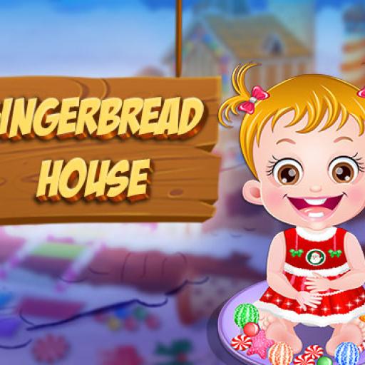 Baby Hazel Gingerbread House