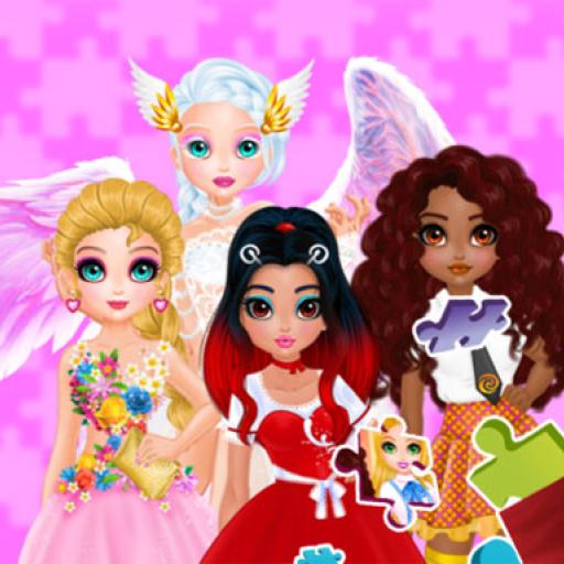 Puzzles - Princesses and Angels New Look