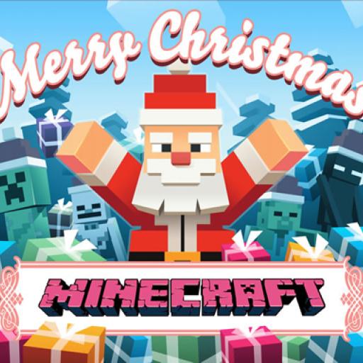 MineCraft Christmas Jigsaw Puzzle
