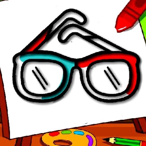 Easy Kids Coloring Glasses