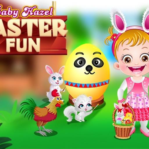 Baby Hazel Easter Fun