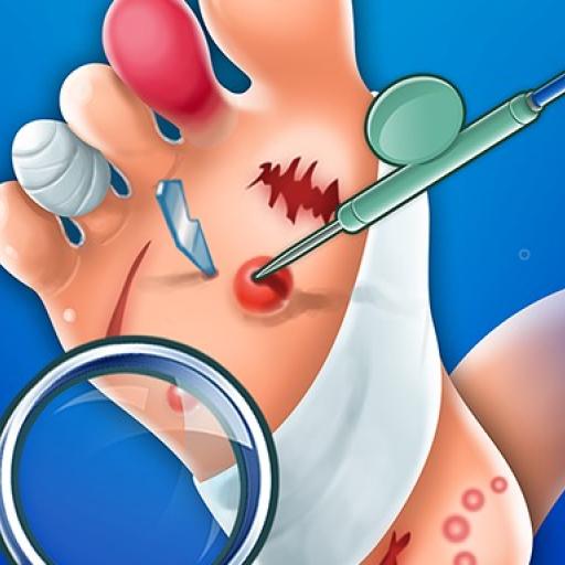 Foot doctor game simulator