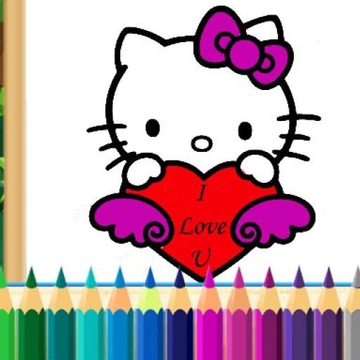 Coloring Kitty
