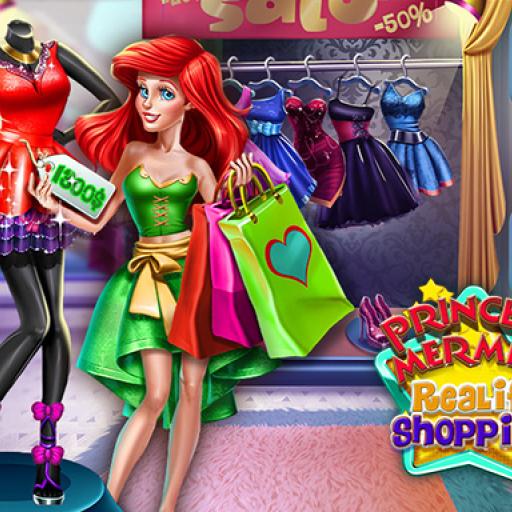 Princess Mermaid Realife Shopping