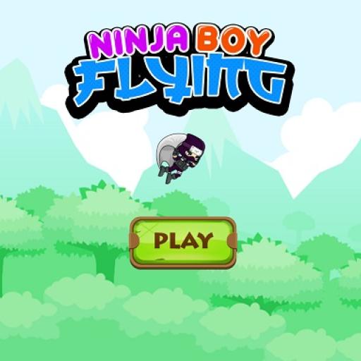 Ninja flying boy