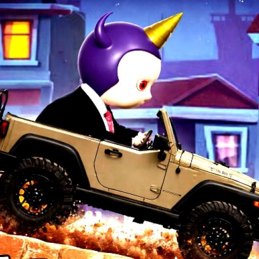 Labubu Wheelie Challenge