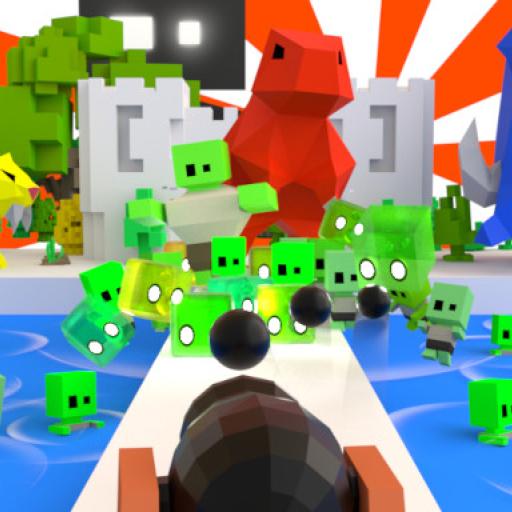 Bowling vs Zombies Factory 3D