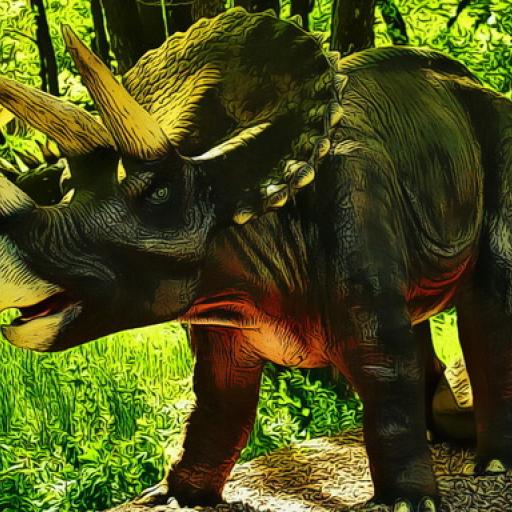 Triceratops Dinosaur Puzzle