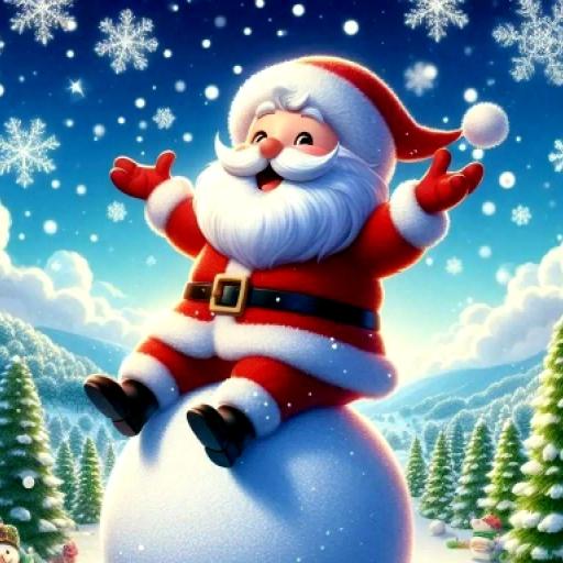 Santa Claus Xmas Run