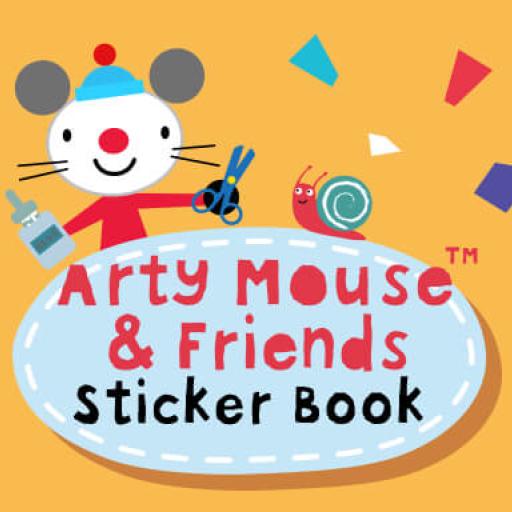 Arty Mouse Sticker Book