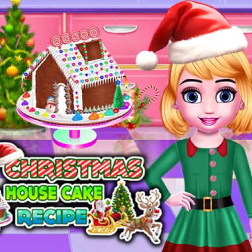 Christmas House Cake Recipe