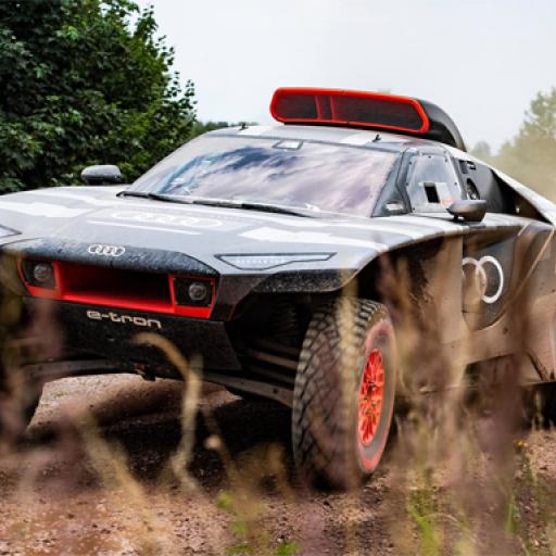 Audi RS Q Dakar Rally Slide
