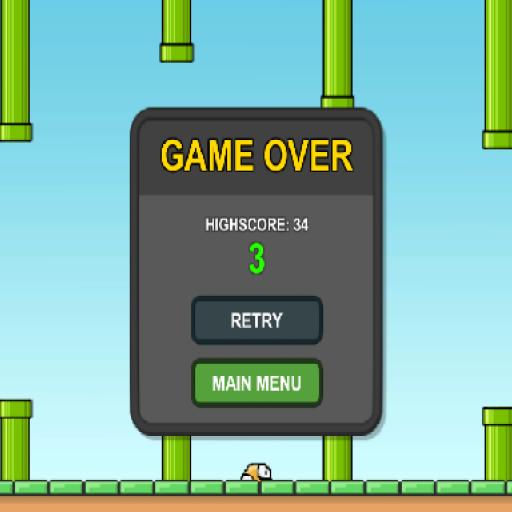 Flappy Bird 2D game