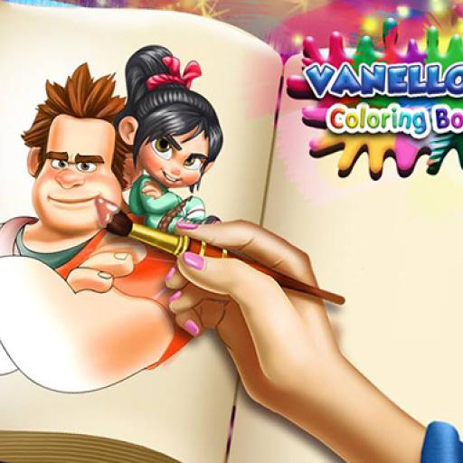 Vanellope Coloring Book