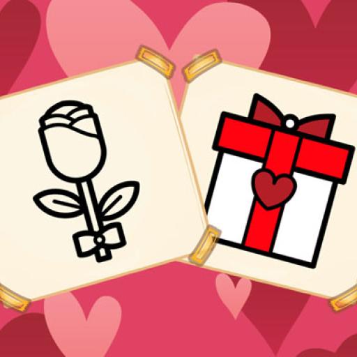 Valentine Present Coloring