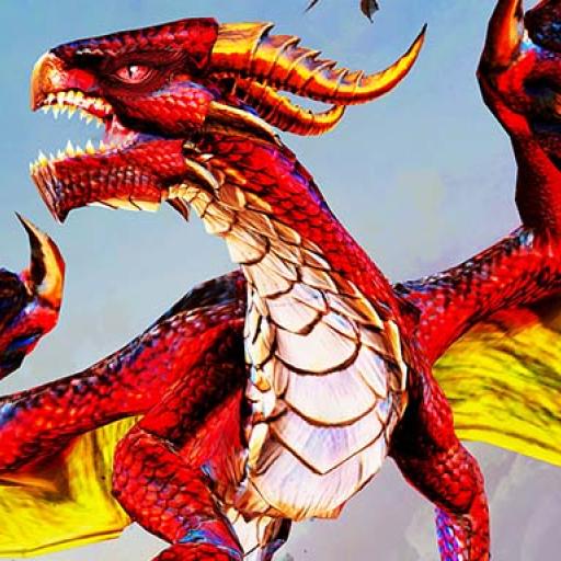 Flying Dragon City Attack