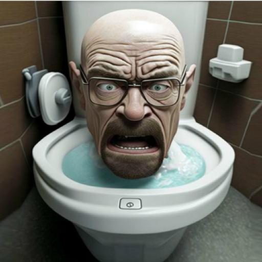 Funny Skibidi Toilet Face