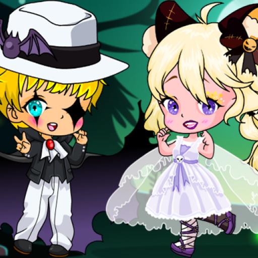 Halloween Chibi Couple