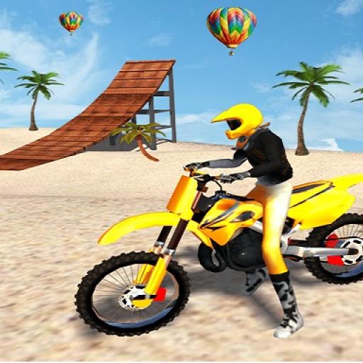 Motocross Beach Game: Bike Stunt Racing